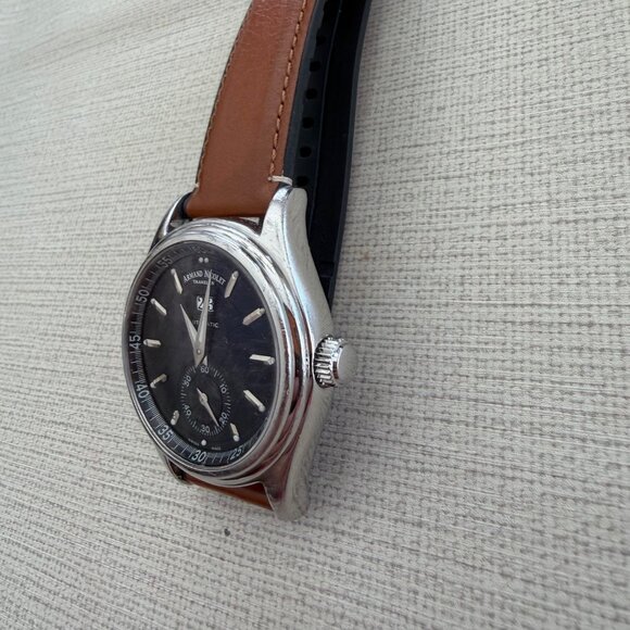 Armand Nicolet Mens Automatic Watch 9140A2-BU-P140BU2 Swiss Made - Picture 5 of 11